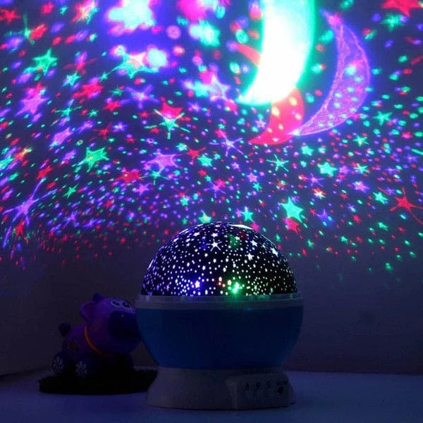 Night Light Star Lamp Starry Sky Projector Baby Light 360° Rotation LED Star Light