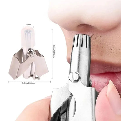 Manual Stainless Steel Nose Hair Trimmer