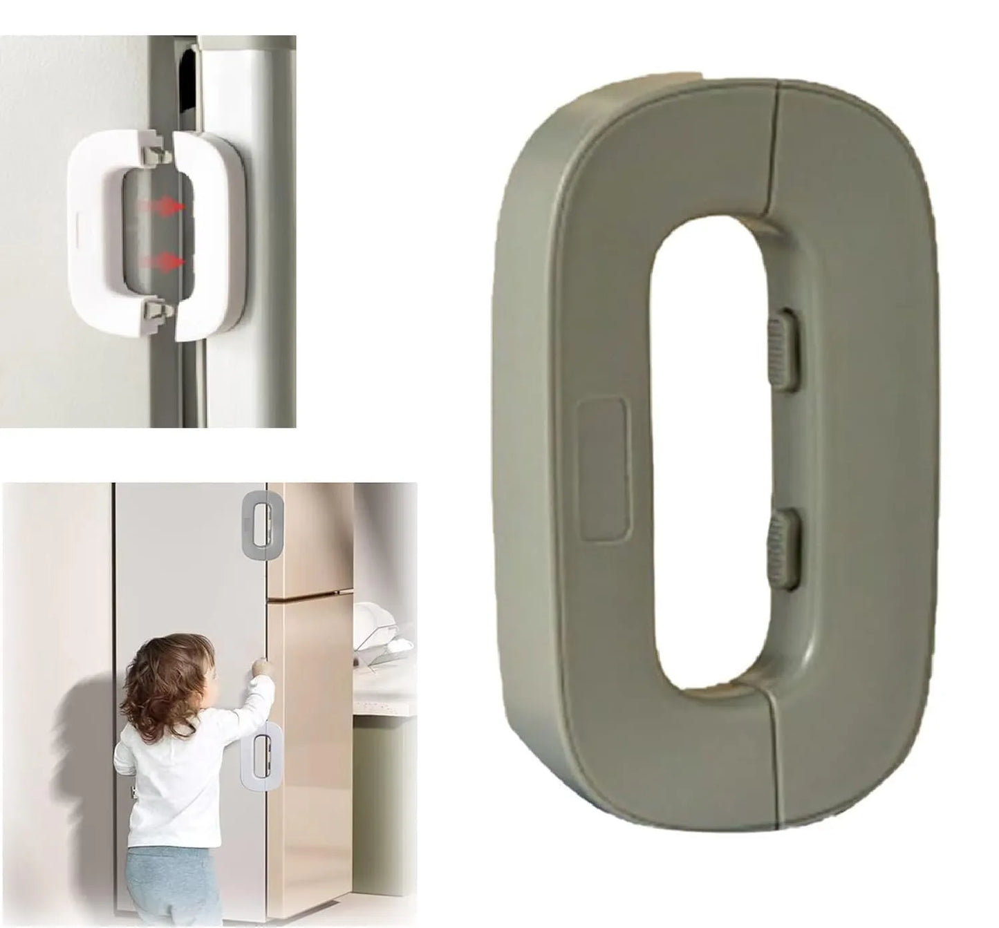 Buy 1 Get 1 Free – Self-Adhesive Fridge Lock