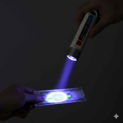 Handheld LED Fake Money Detector