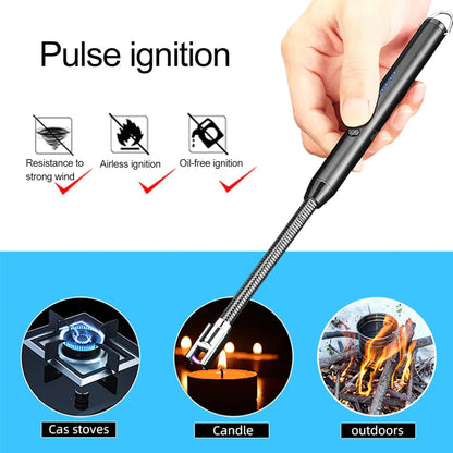 ⚡ Rechargeable Electric Lighter – No Fuel Required!