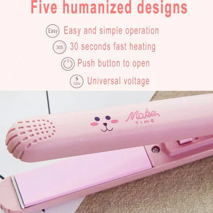 Mini Pocket Friendly Hair Straightner For Women -Lightweight & Portable