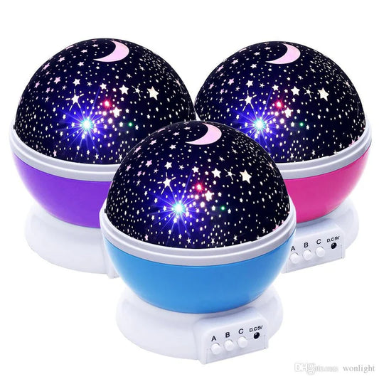 Night Light Star Lamp Starry Sky Projector Baby Light 360° Rotation LED Star Light