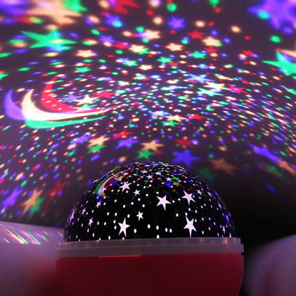 Night Light Star Lamp Starry Sky Projector Baby Light 360° Rotation LED Star Light
